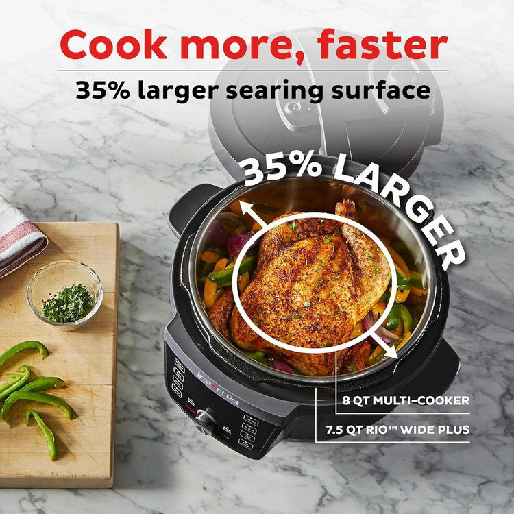 Instant Pot, RIO Wide 7.5 Qt. Multicooker | Zola