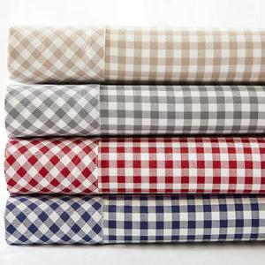 Gingham Check Organic Sheet Set