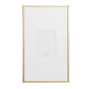 Sophia Thin Gallery Frame, 5 x 7" - Gold