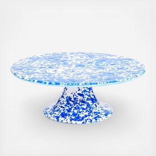 Splatter Enamelware Cake Stand