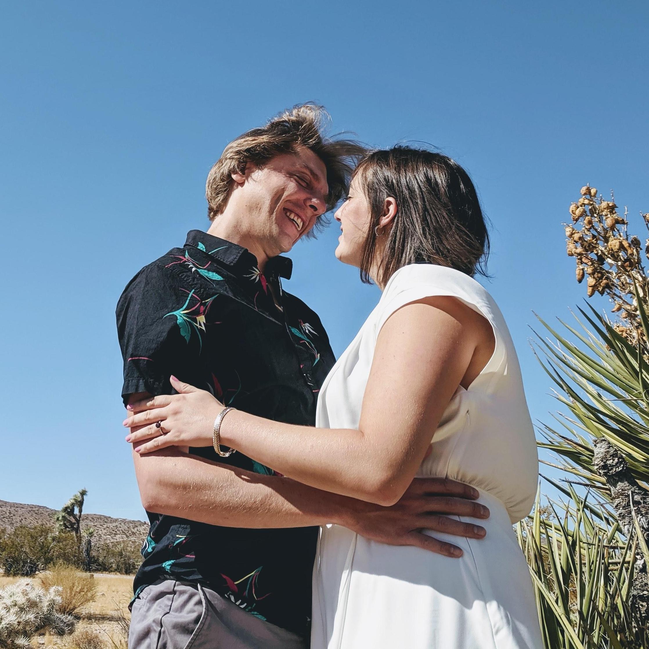 Our Engagement Weekend in Joshua Tree NP