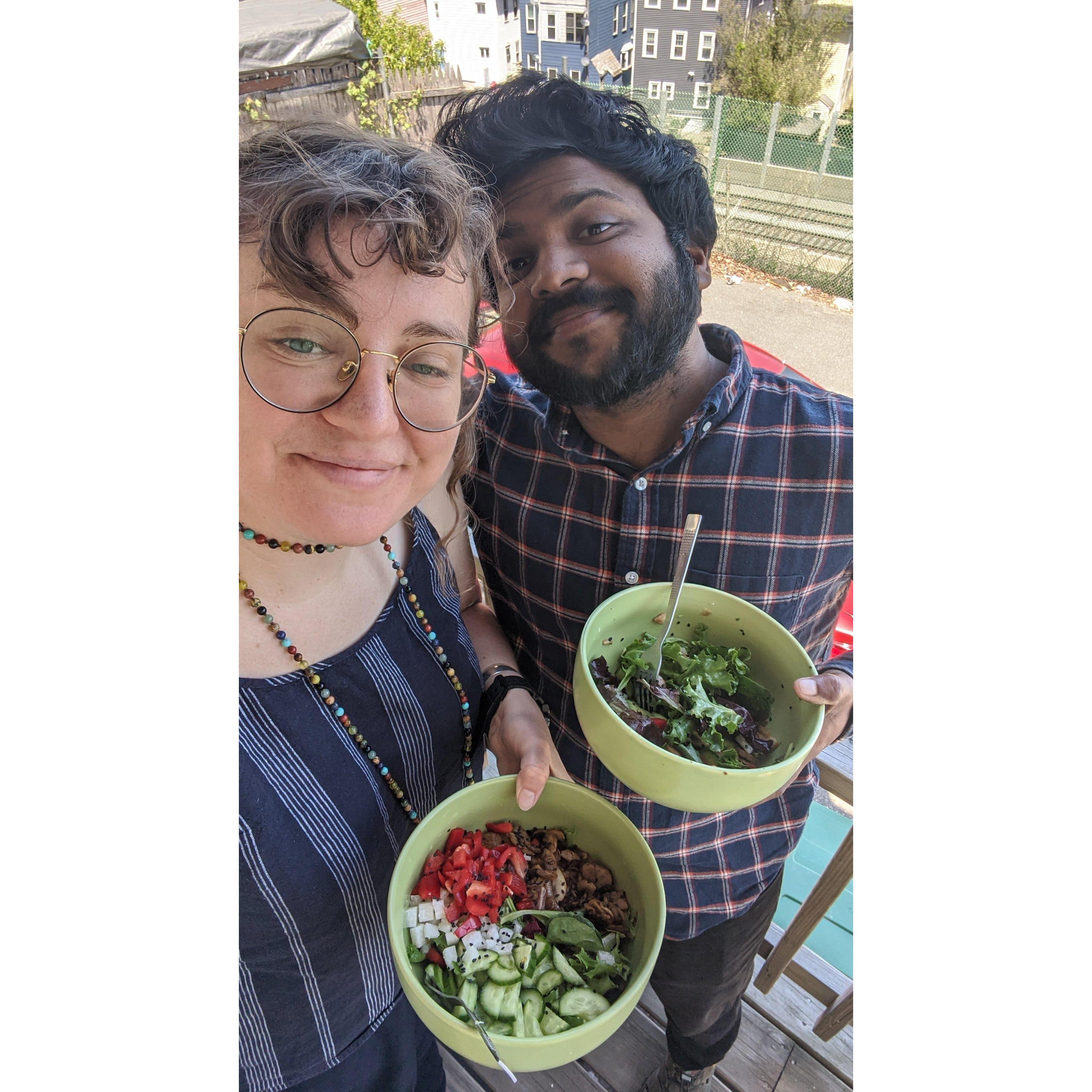 Porch salads