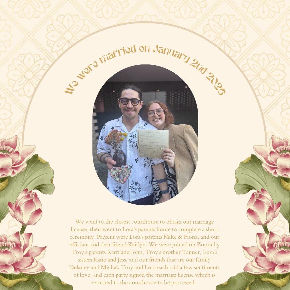 Our Wedding Story