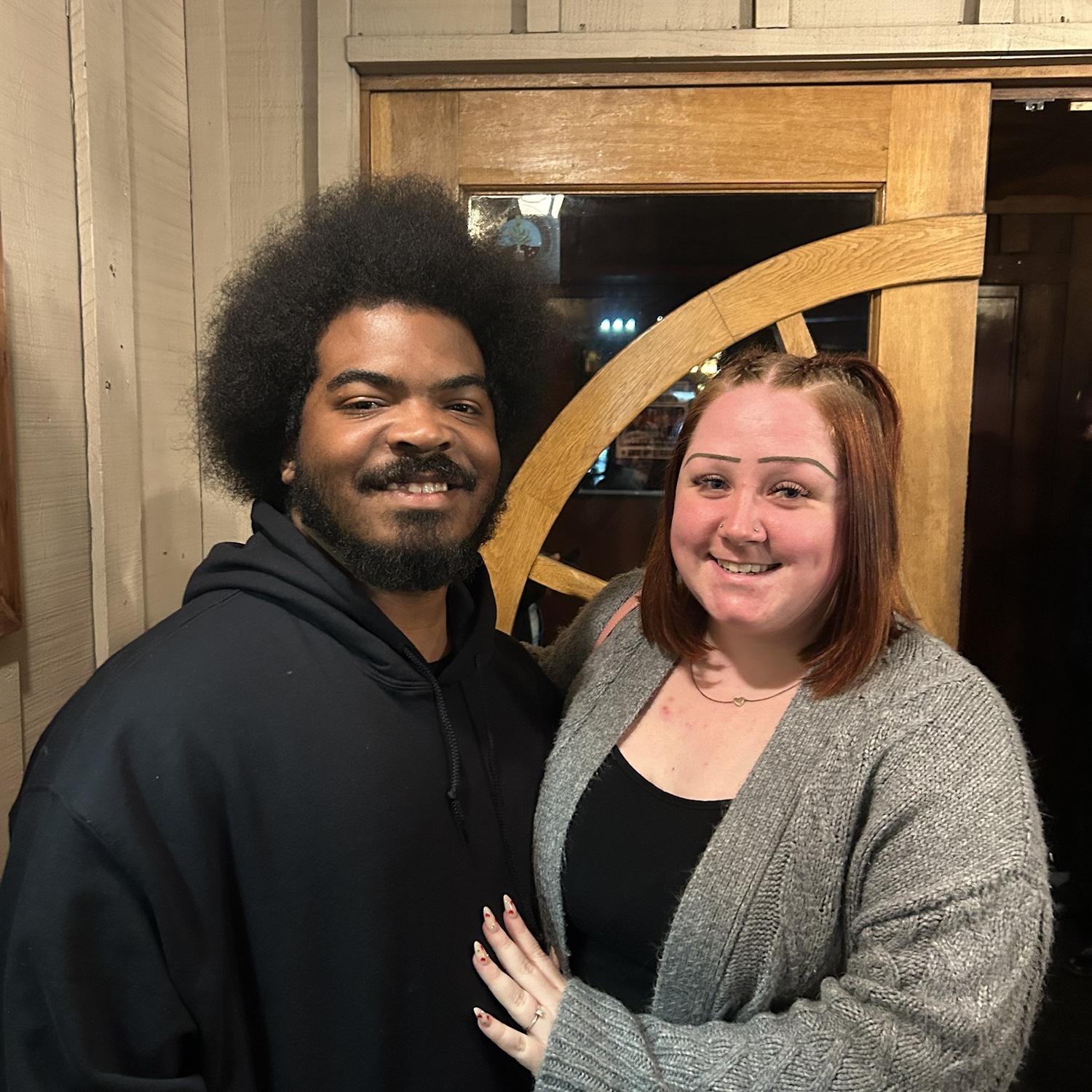 Valentine’s Day 2024, the day before we found out we were pregnant!