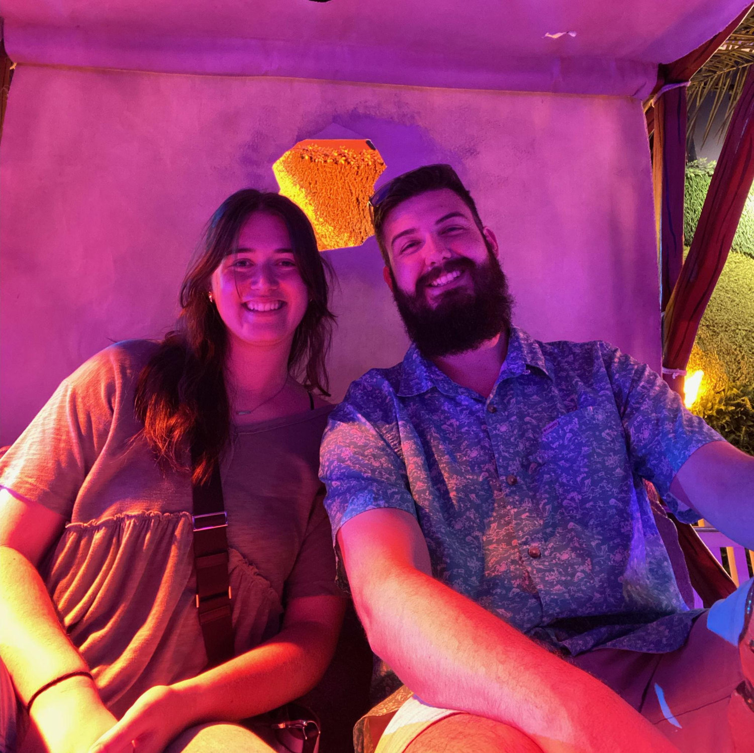 Our first date!