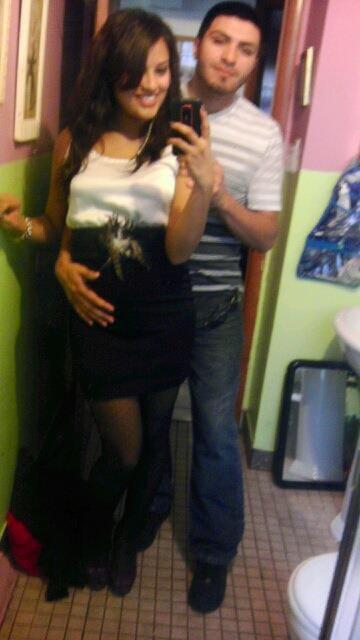 5 months pregnant with our Jazzy 💖🤰