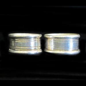 Silver plate napkin ring
