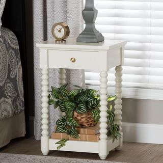 Terentia 1-Drawer Nightstand