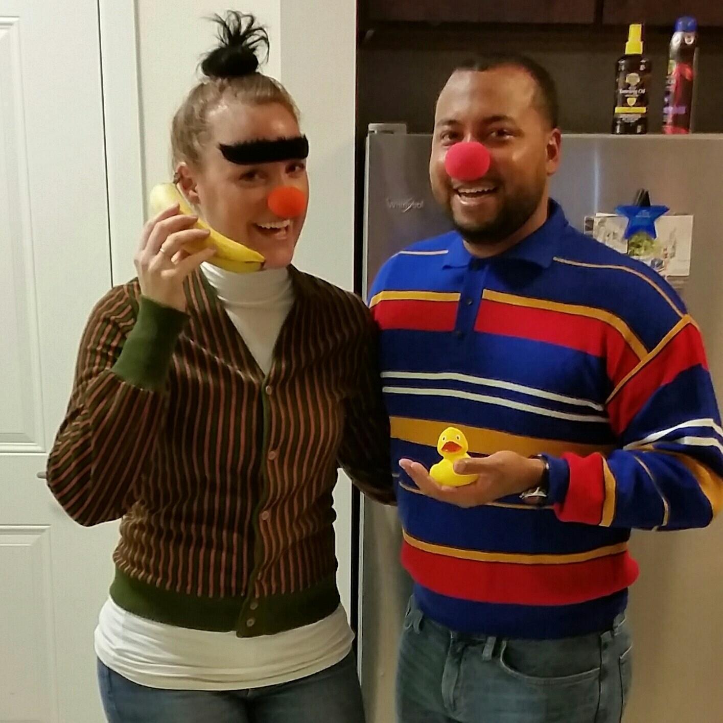 Halloween 2015- Bert and Ernie.