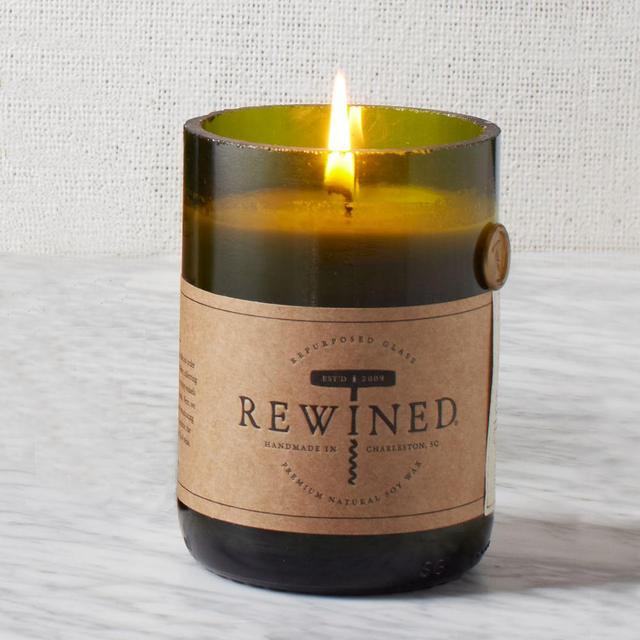 Rewined Candle, Soy Wax, Champagne