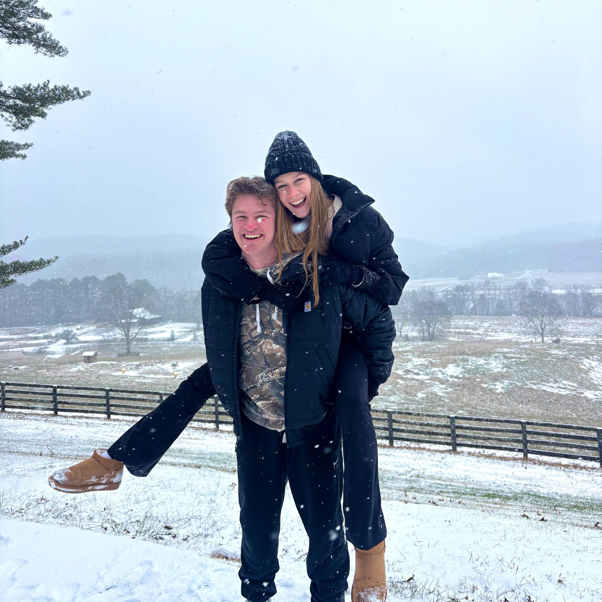 Junior year winter break (right before Taylor goes abroad for a semester)