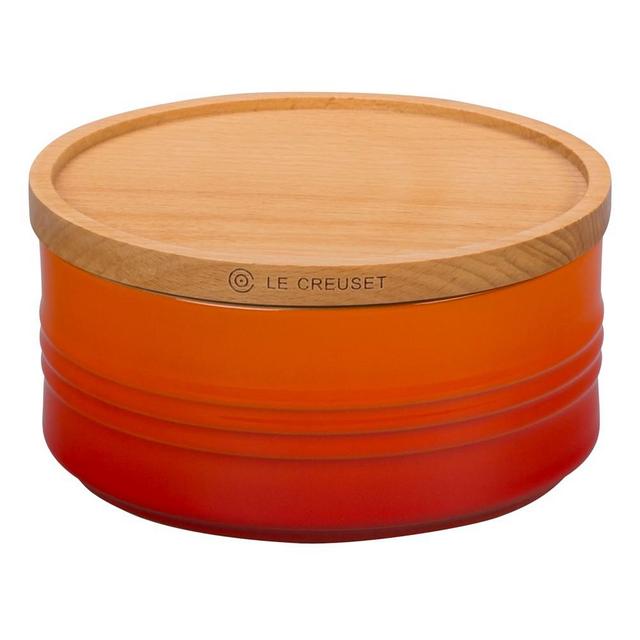 Le Creuset 23-Oz Canister , Red