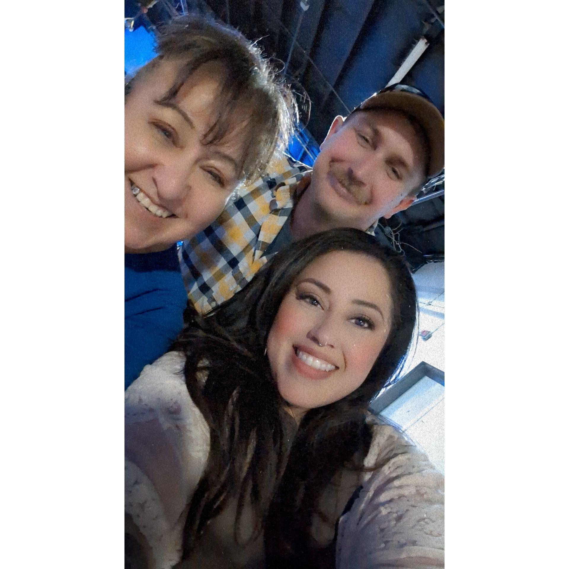 A fun night out with Lucero's mom