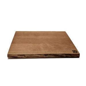 Large Double Live Edge Cherry Wood Cutting Board