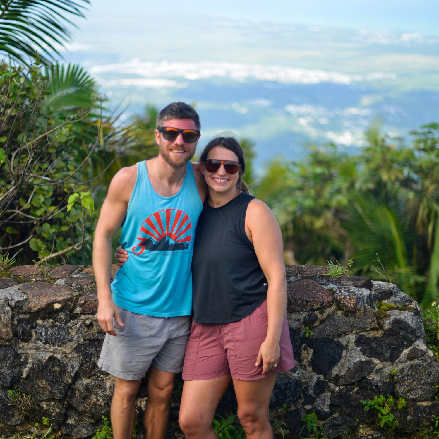 Newly Engaged & Adventuring In El Yunque National Forest