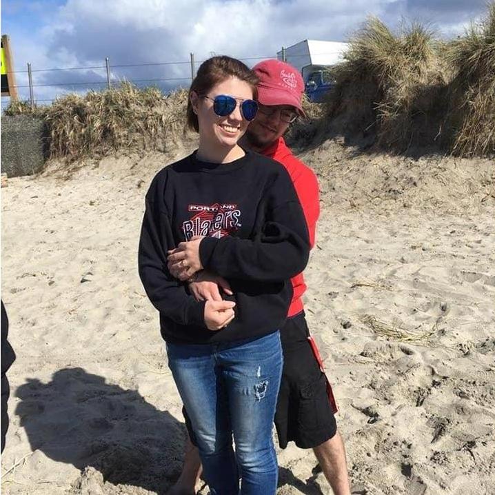 Our first beach trip together