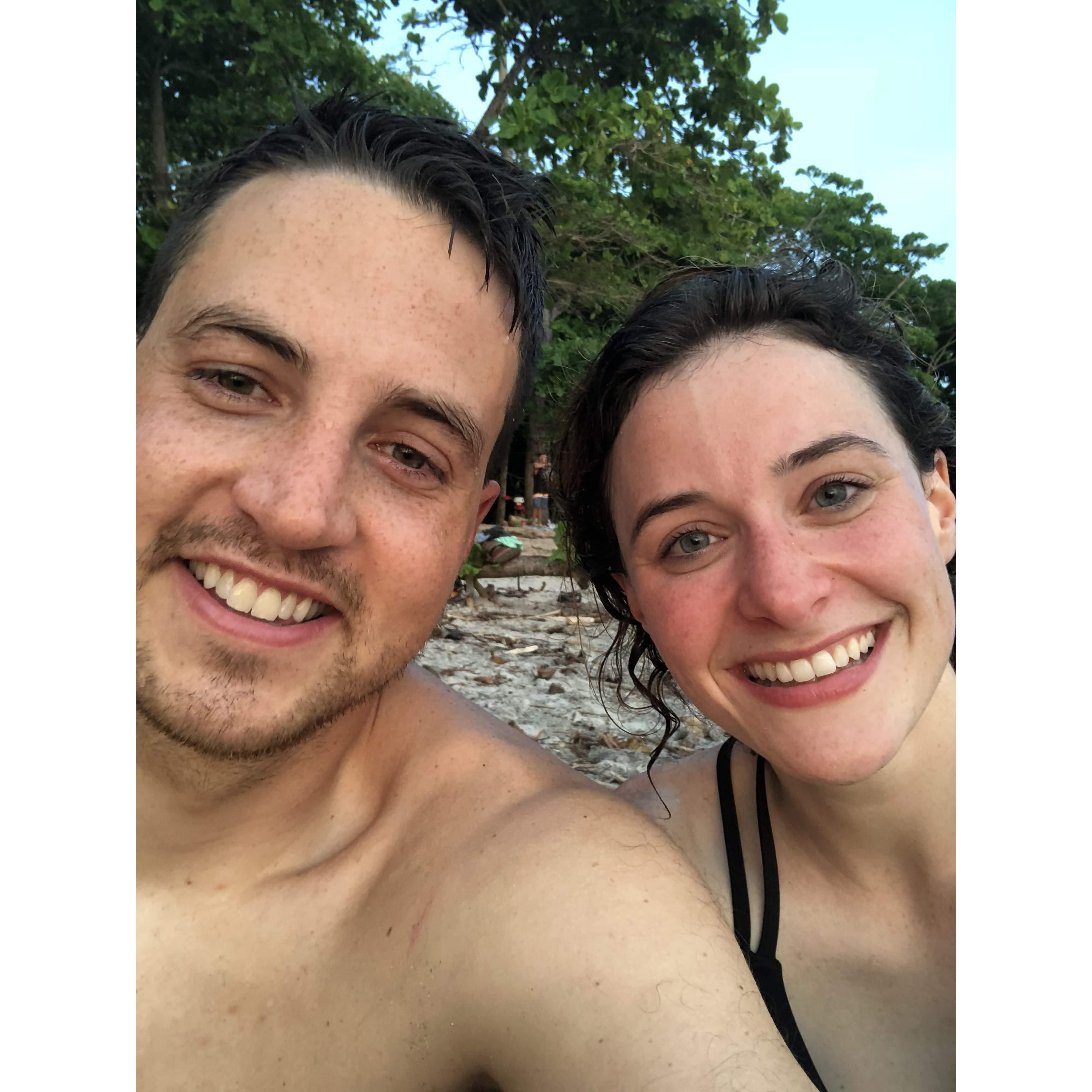 First international trip together. We'll always love you, Costa Rica 