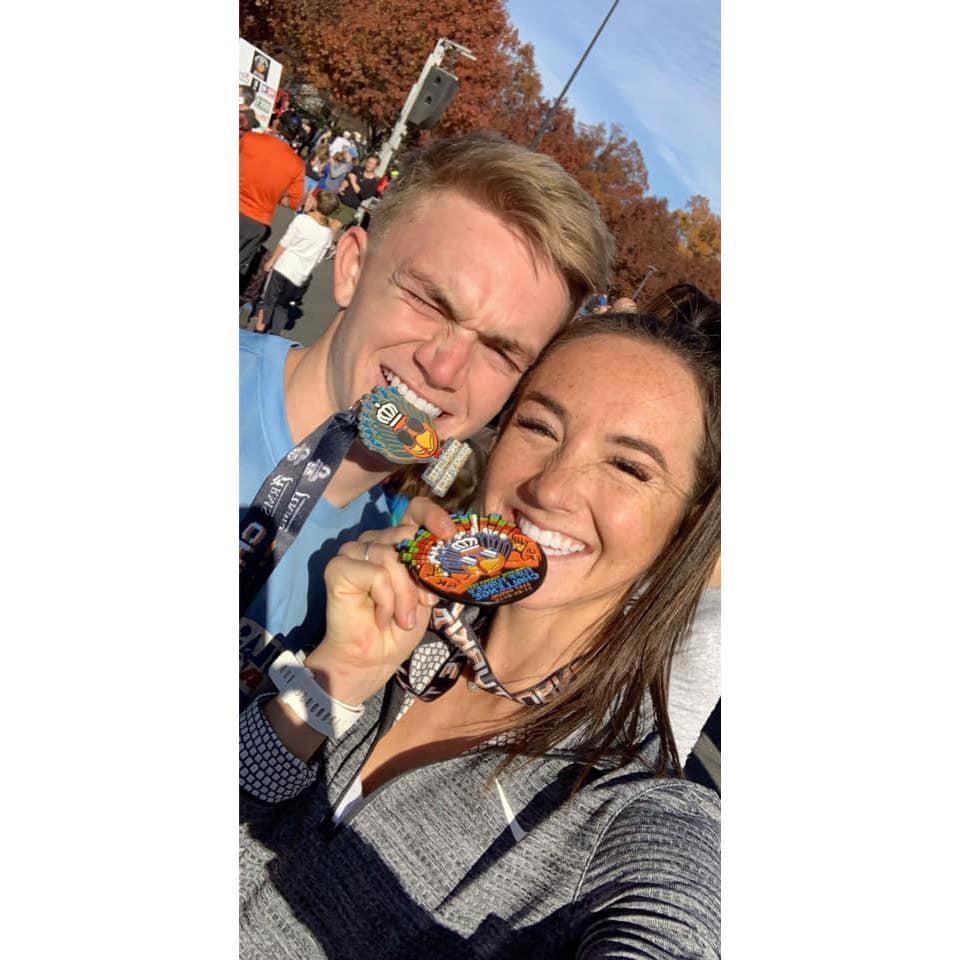 Turkey Trot Kylee won womens 8k - Nov 2019