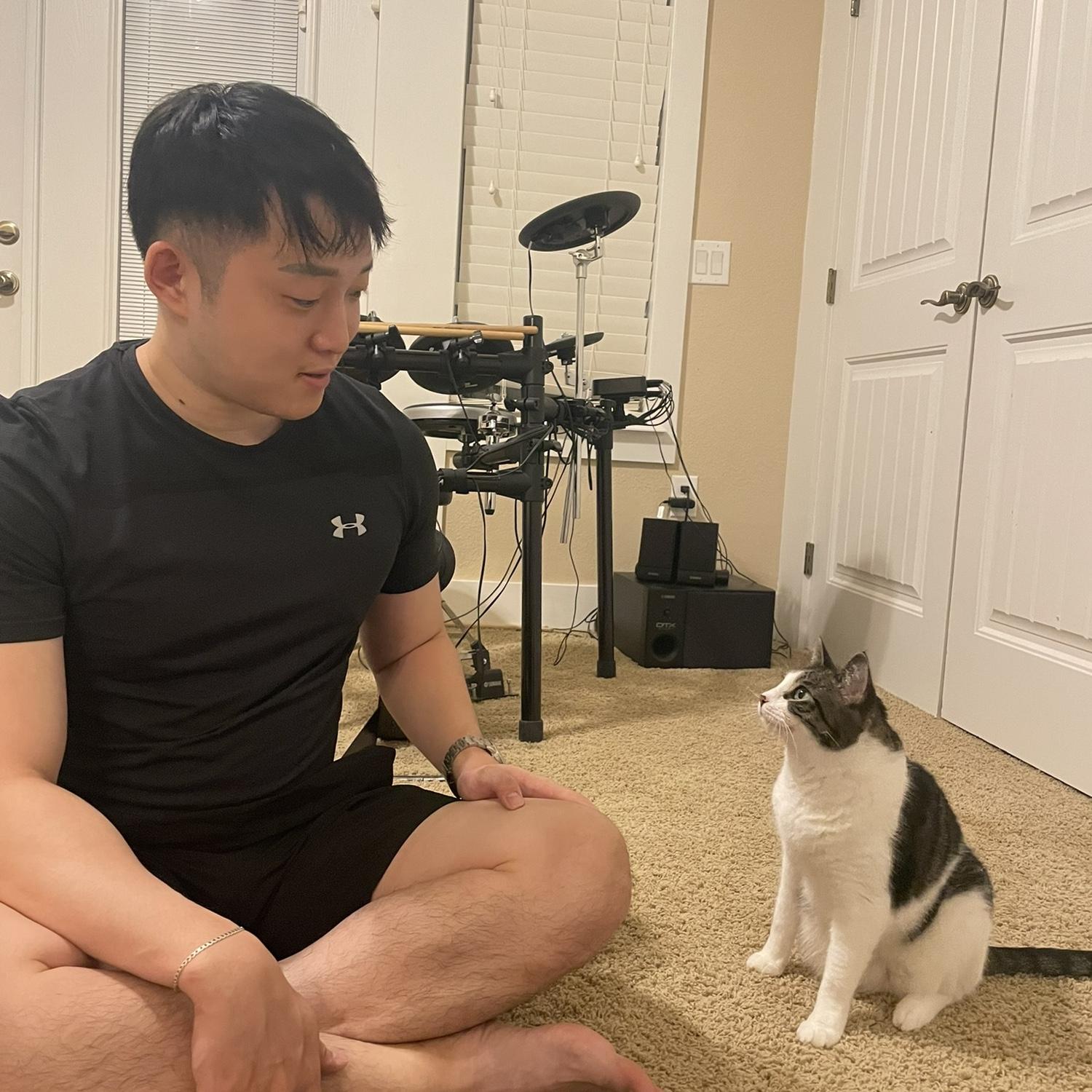 Daisy evaluating Joseph.