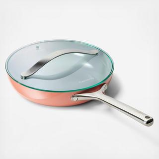 Ceramic Non-Stick Fry Pan with Glass Lid