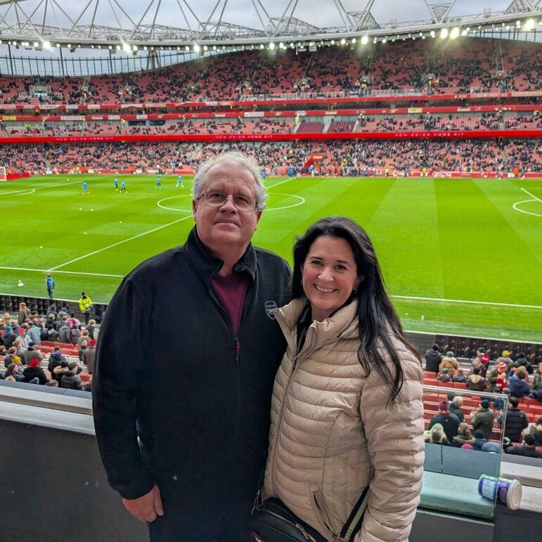Emirates Stadium. December 2025