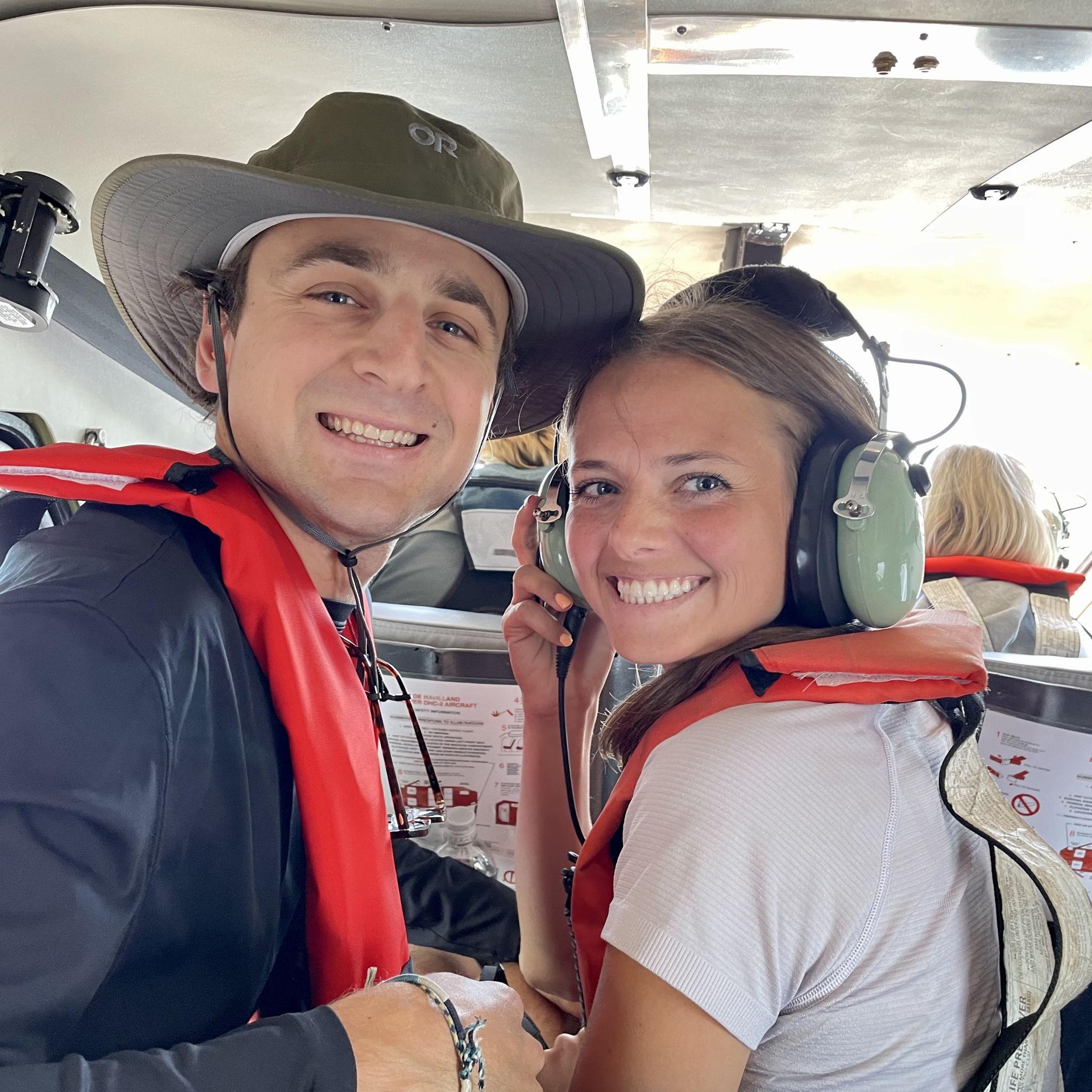 Seaplane ride to Isle Royale, our first National Park together