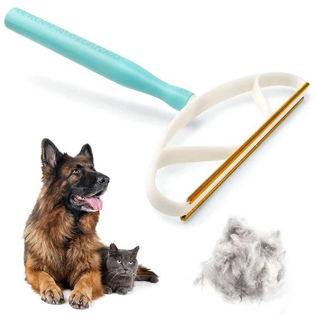 Uproot Lint Cleaner Max Reusable Pet Hair Remover - The Non-Damaging Lint Remover and Carpet Scraper by Uproot Clean - Easy Cat Hair Remover & Pet Hair Remover for Couch, Clothes & Rugs