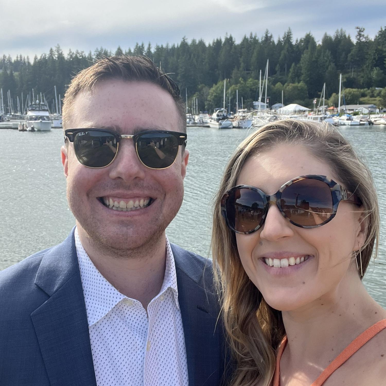 Celebrating Matt and Jane!
