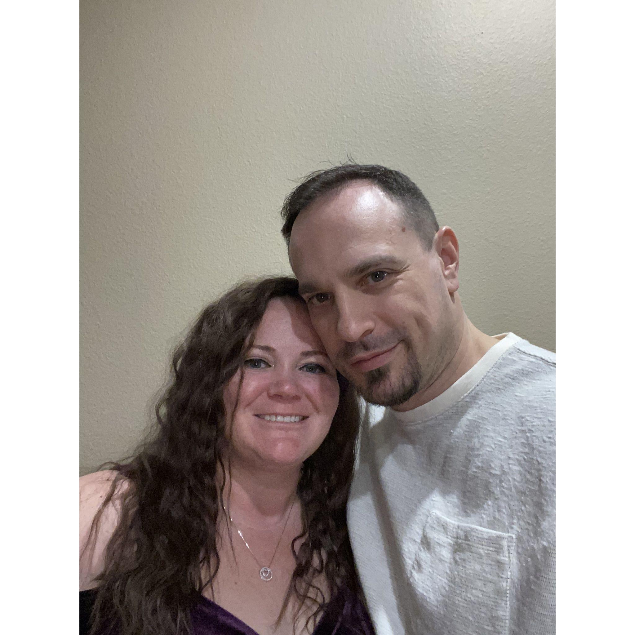 Our first Christmas together - Dec 2022