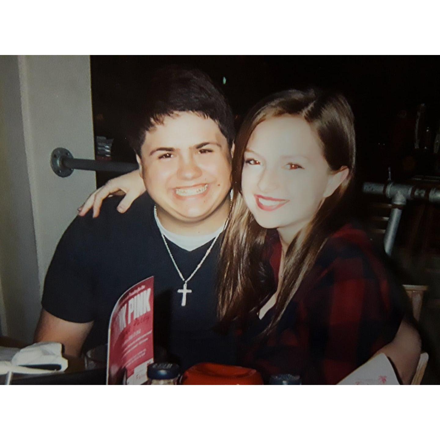 2015 I Taylor's 18th Birthday via her grandparents disposable camera