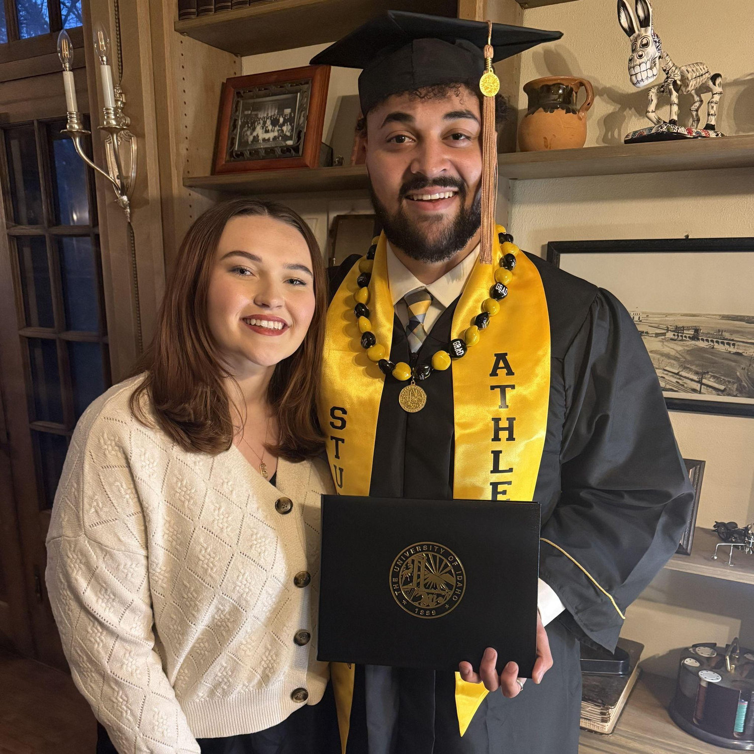 Us after Coleman's college graduation in Moscow, Idaho!