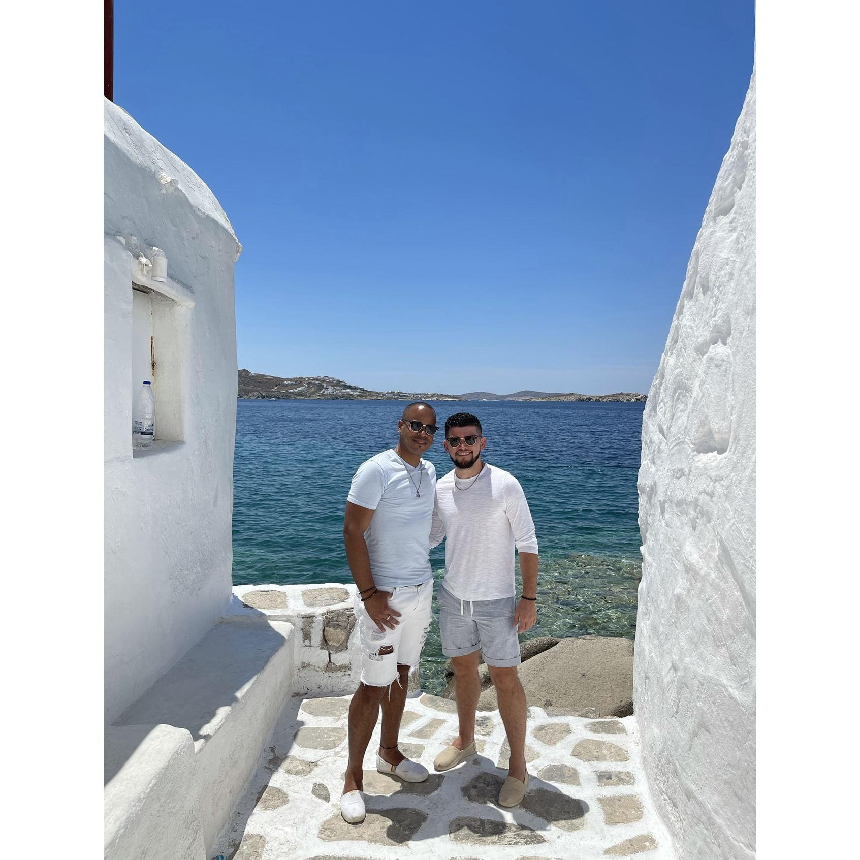 Beautiful Streets of Mykonos