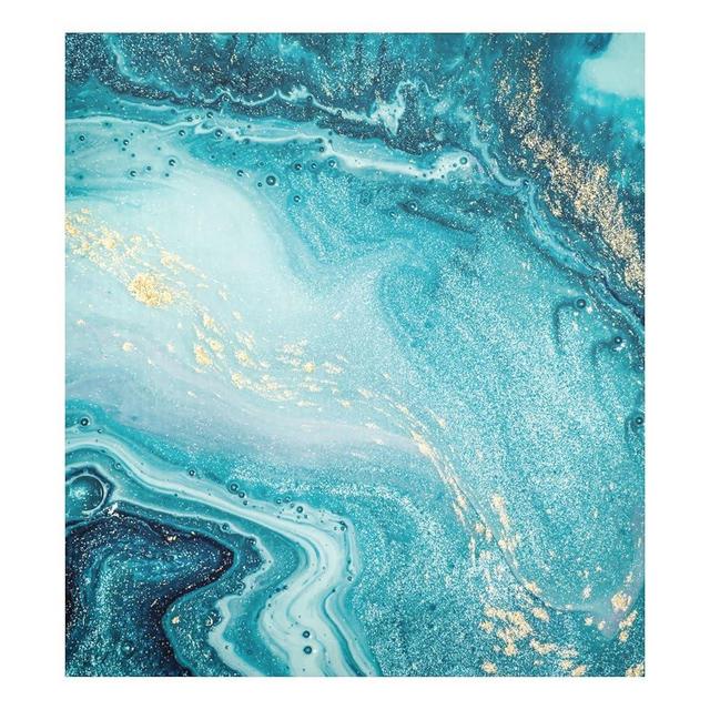 ALAZA Abstract Blue Marble Large Dishwasher Magnet Magnetic Cover 23x26 inch Refrigerator Sticker Washer Kitchen Decor