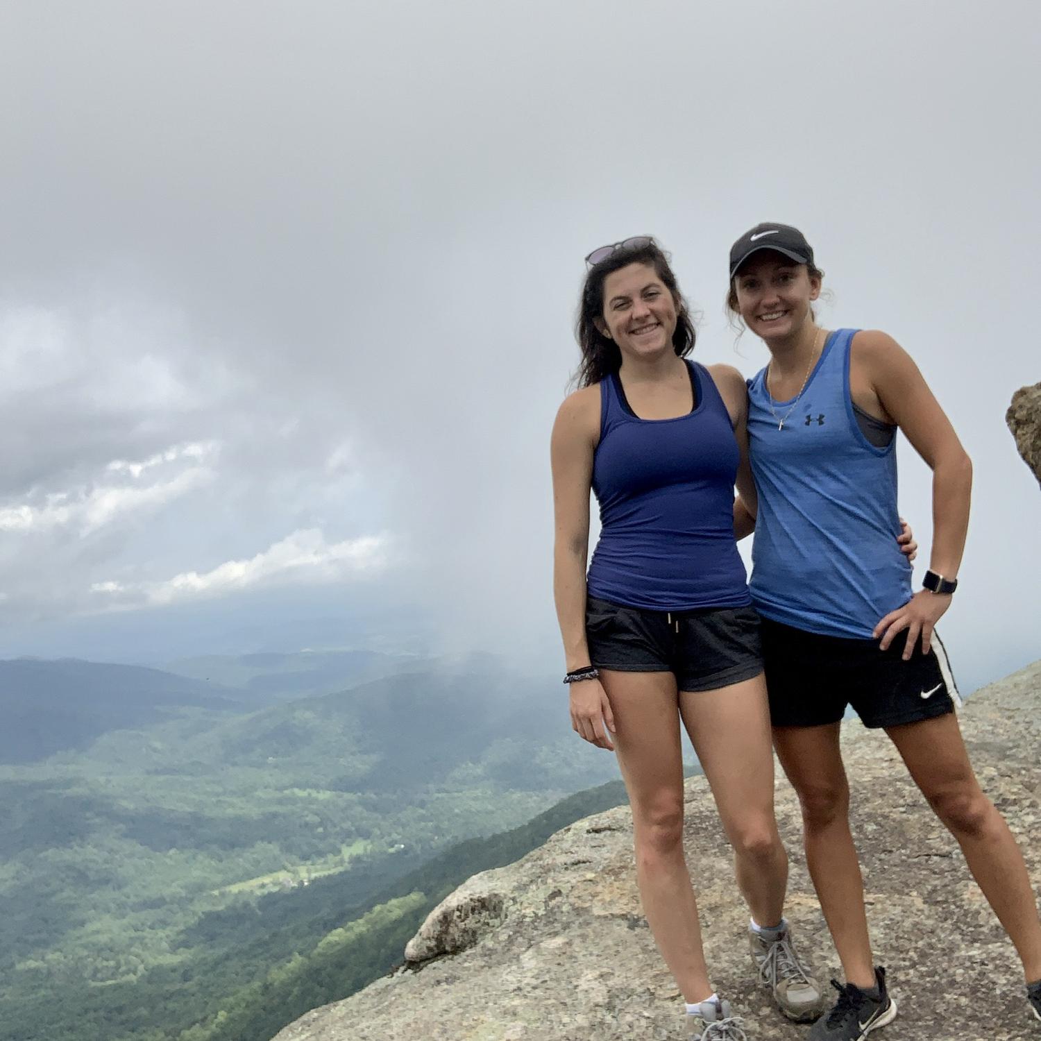 Another early date, hiking up Old Rag