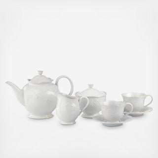 French Perle 7-Piece Tea Set
