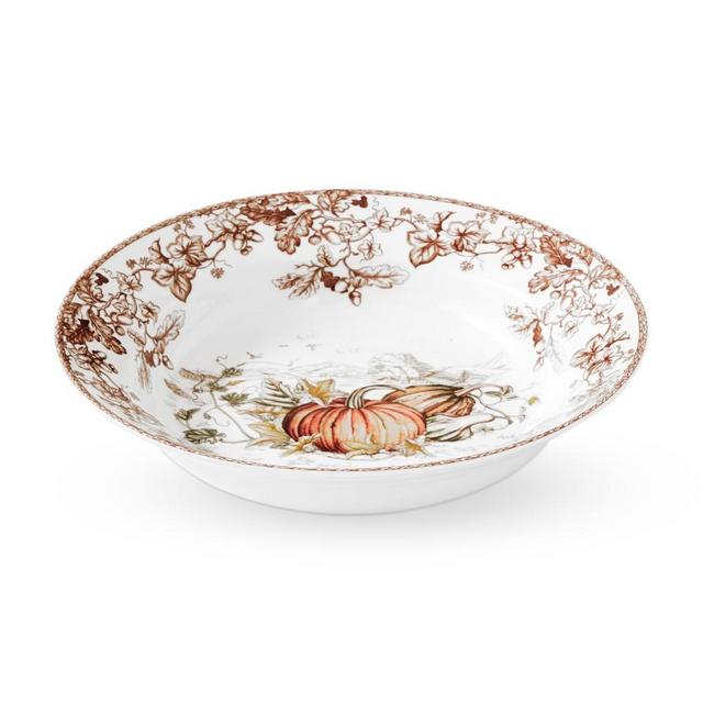 Plymouth Pumpkin Serving Bowl
