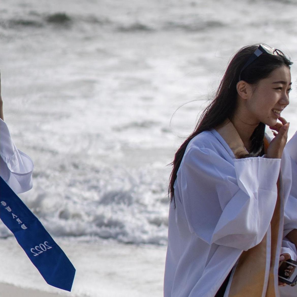 Manhattan Beach, 2022: nicole's high school graduation photos