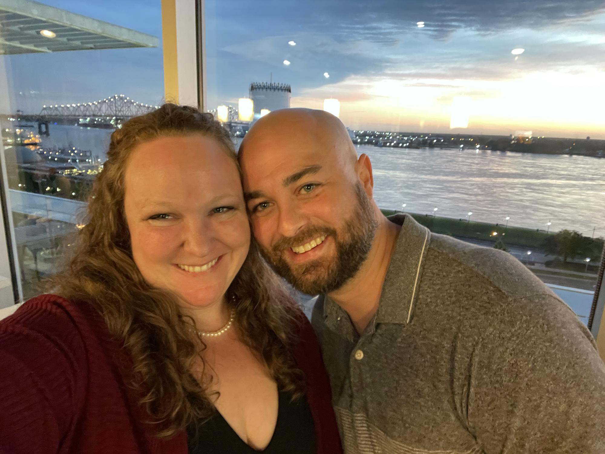 BR date night at Tsunami enjoying the view!