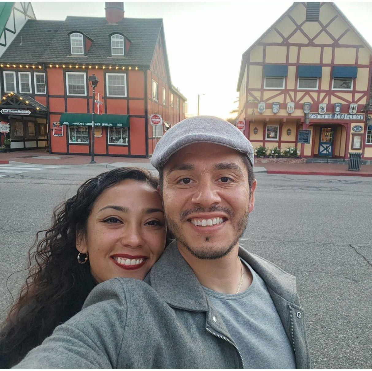 We spent our first anniversary in Solvang, CA