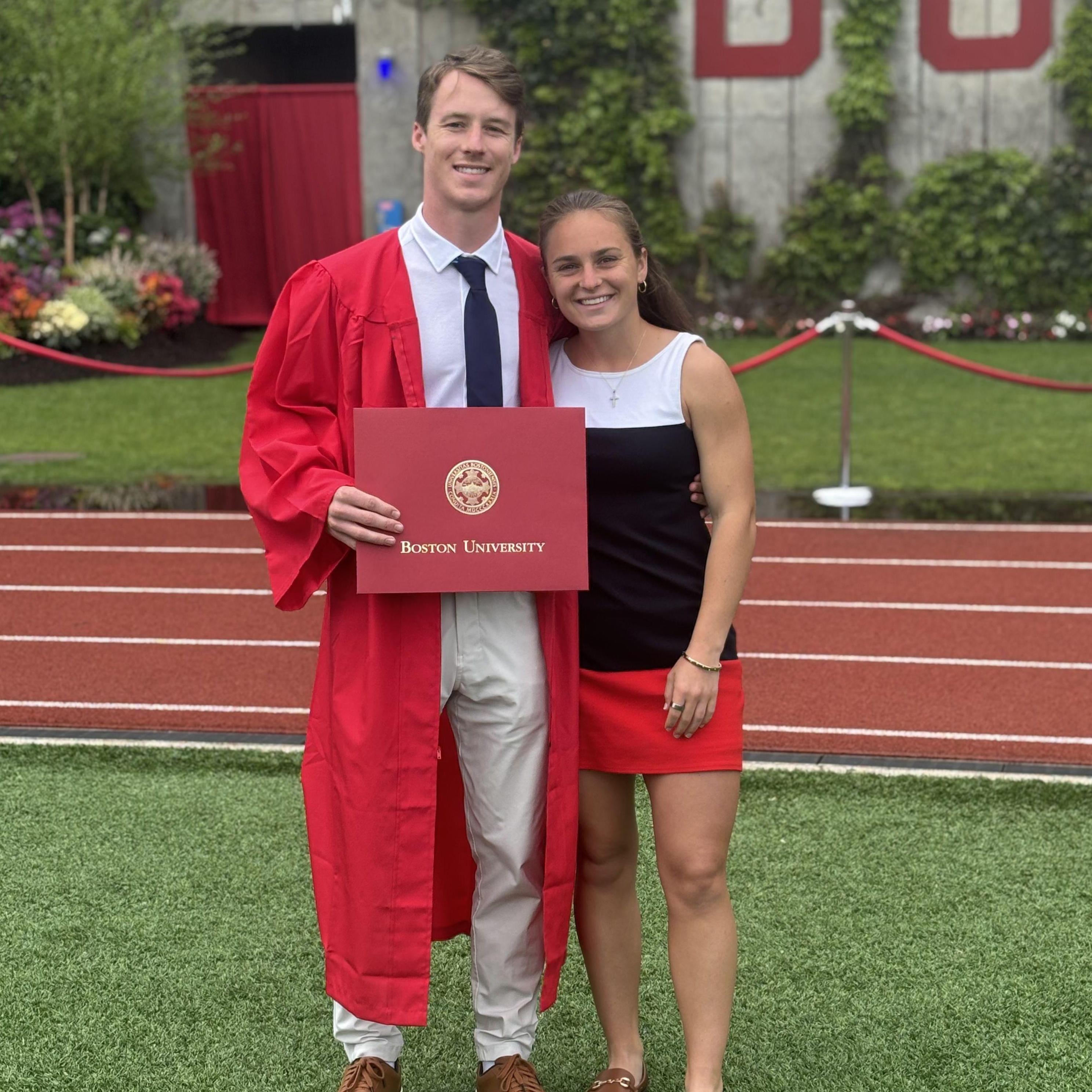 May 2025: Gunnar's college graduation