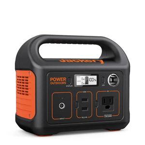 Jackery - Explorer 290 Portable Power Solar Generator (290 Wh Capacity) - Black