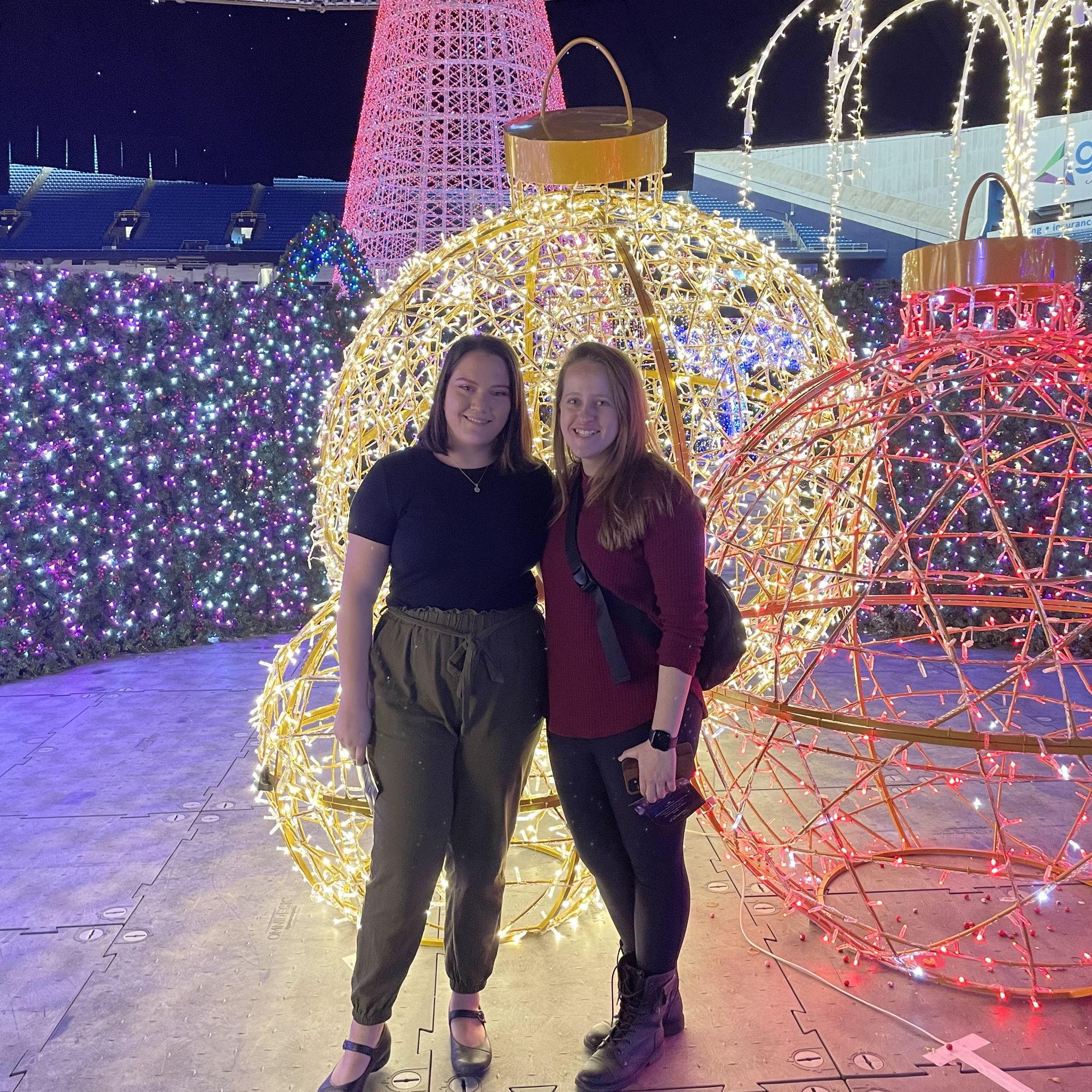 Christmas is one of Ali's favorite holidays and we make a point to see as many christmas lights as possible every year