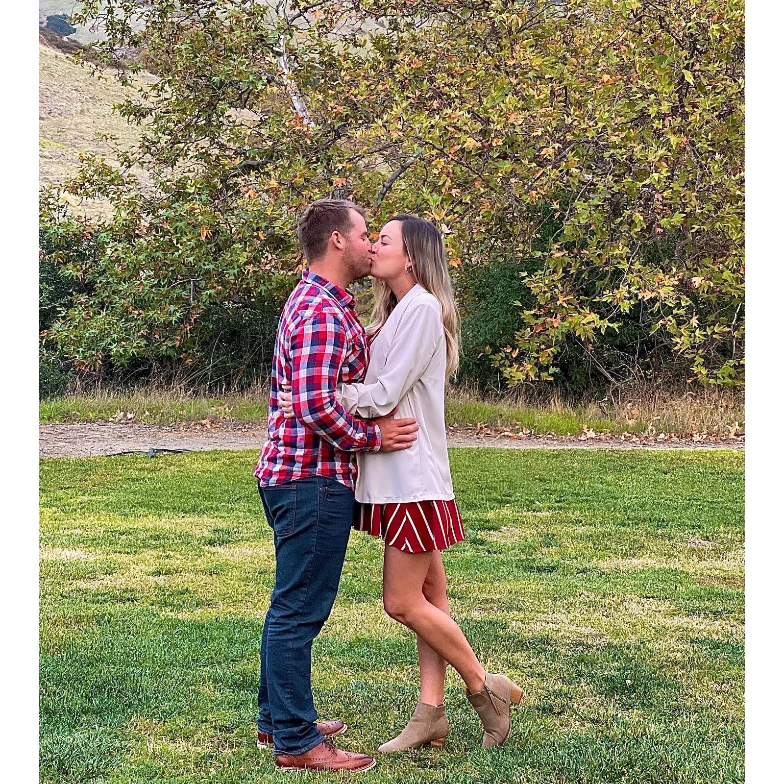 Kisses at Higuera Ranch in San Luis Obispo