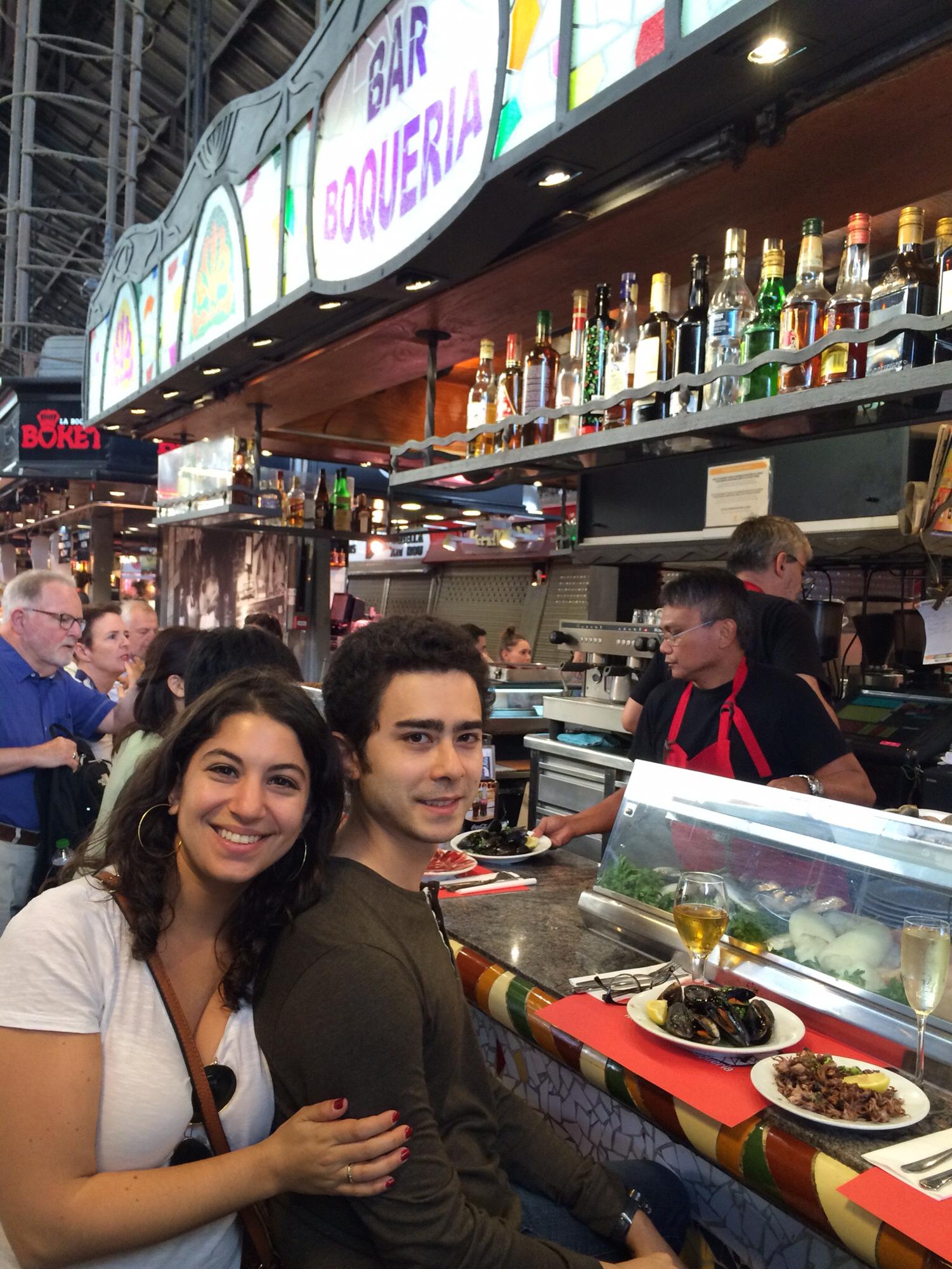 La Boqueria, Barcelona, Spain - September 2015