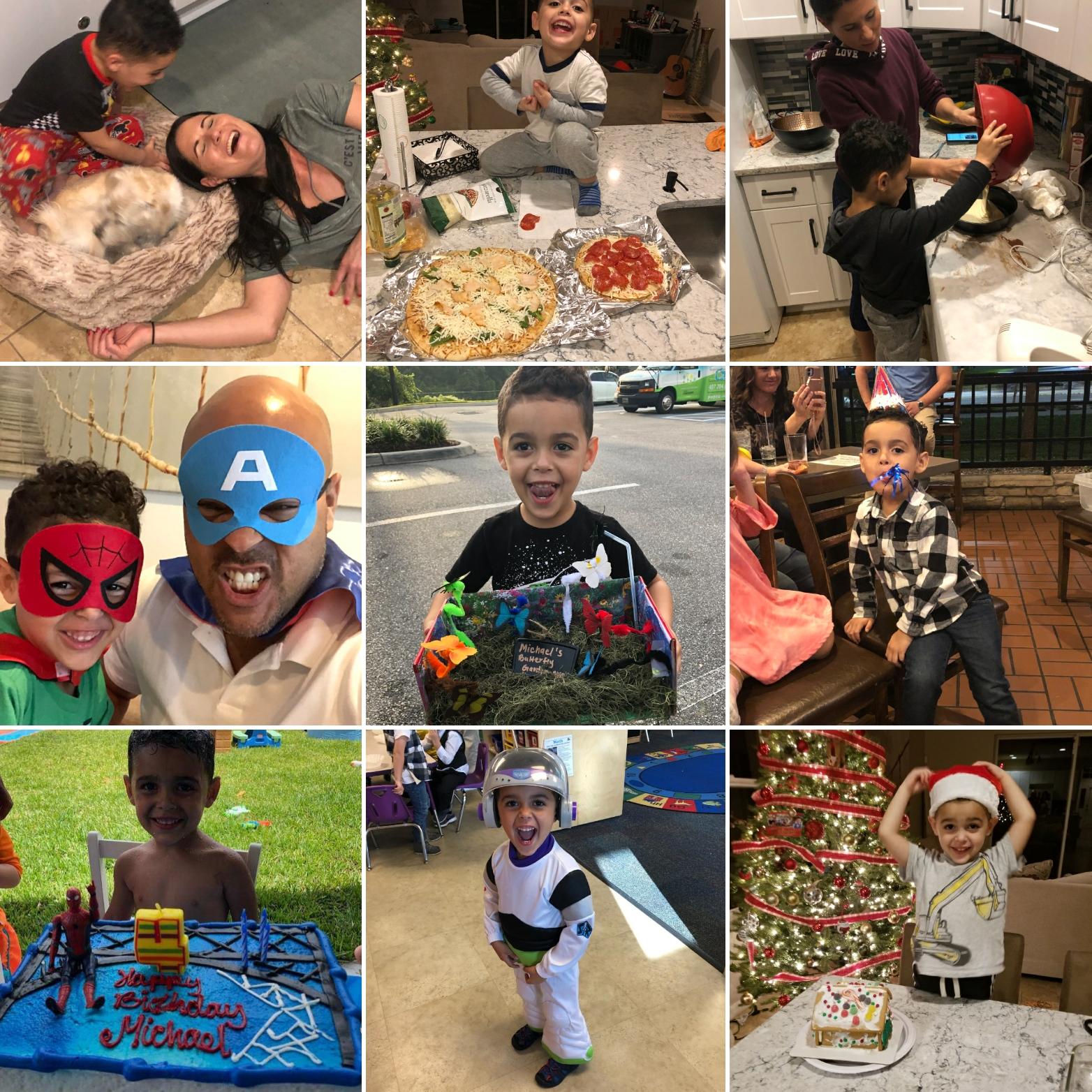 Mini Chris, AKA Michael, always keeps us full of love, laughter, and cookies! ♥️