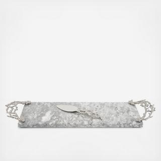 Ocean Reef Cheese Board with Spreader