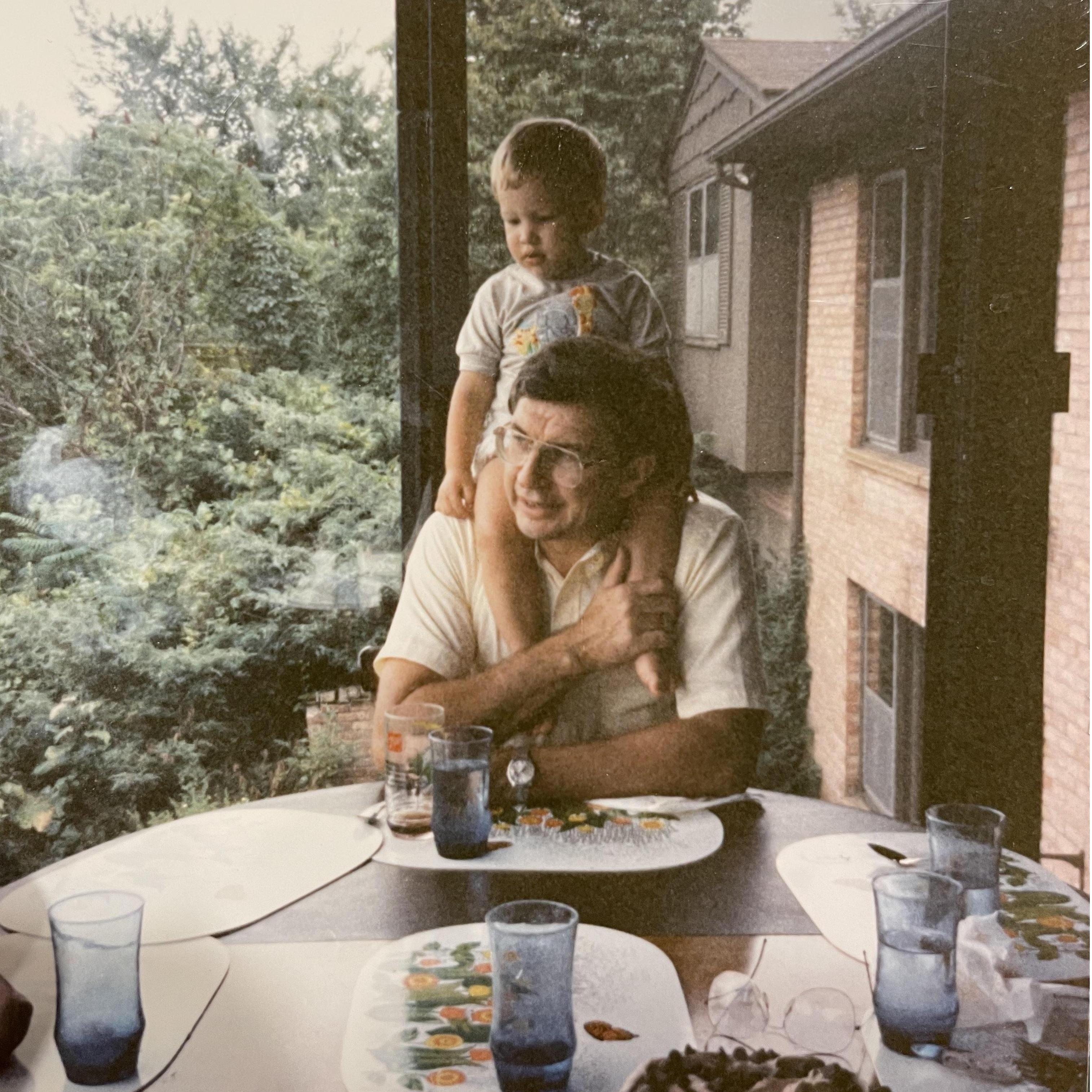 Sal and his Grandpa Norman