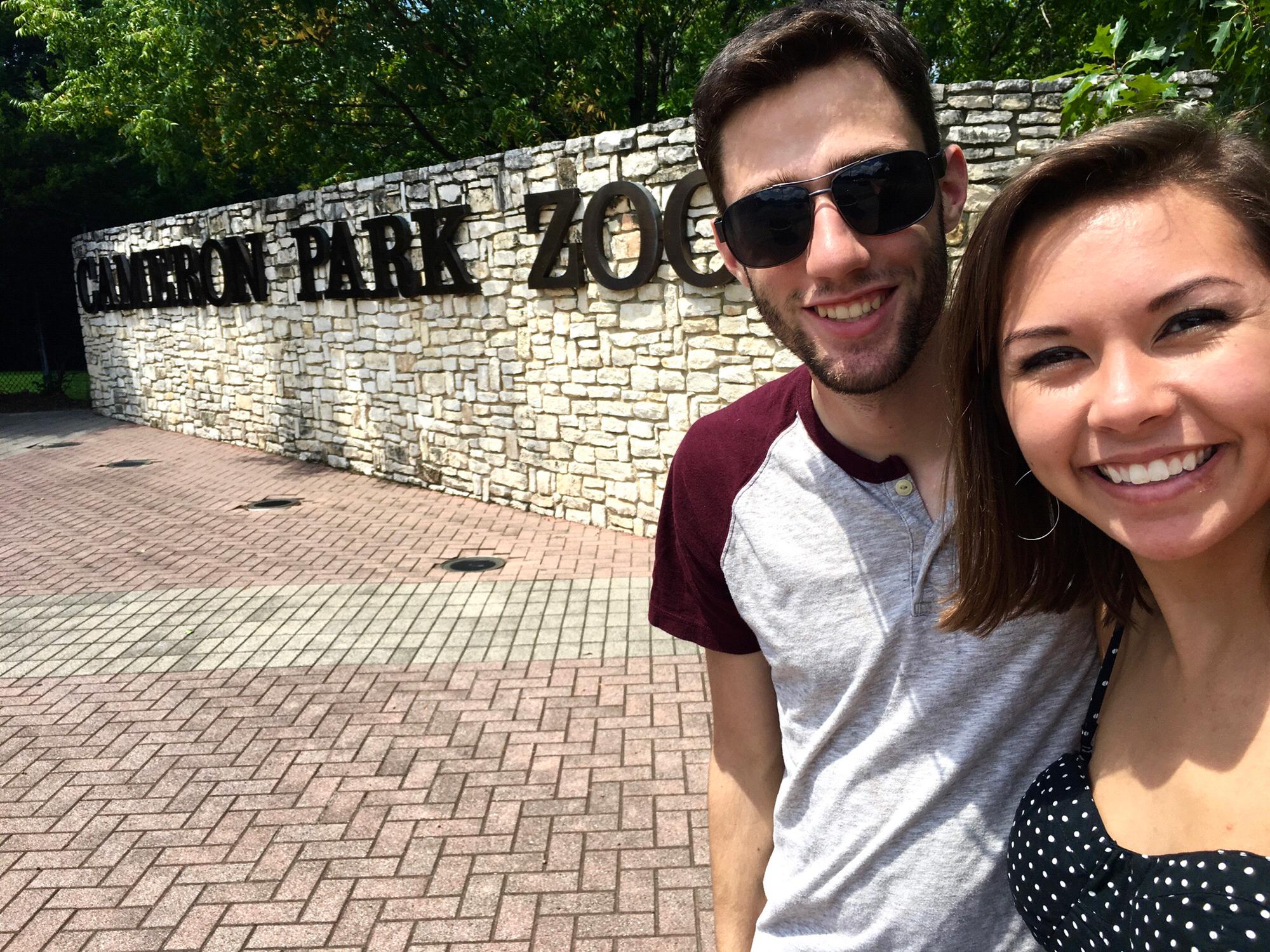 Jay’s first visit to Waco, Kat's freshman year!