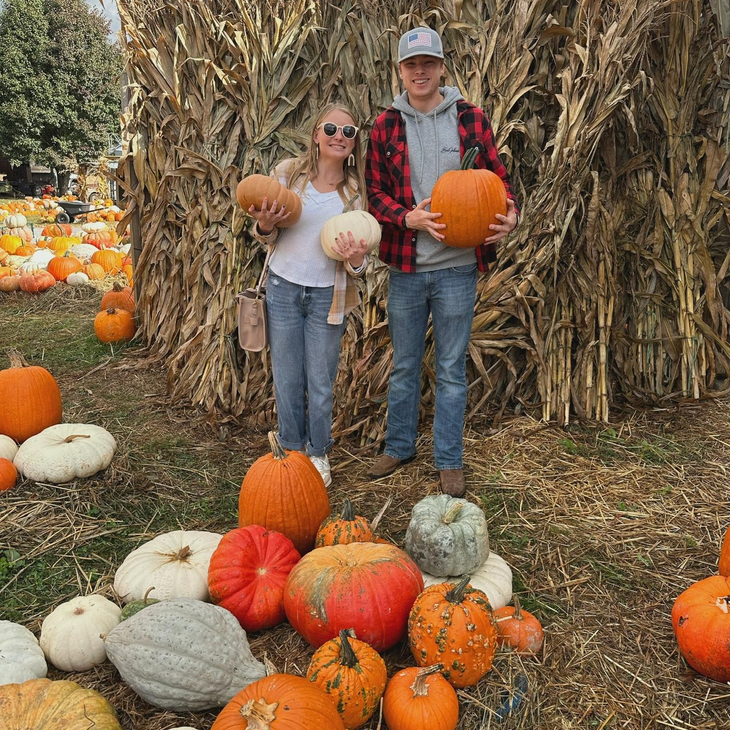Pumpkin Patch Picking during Mountain Getaway - Oct. 14, 2023