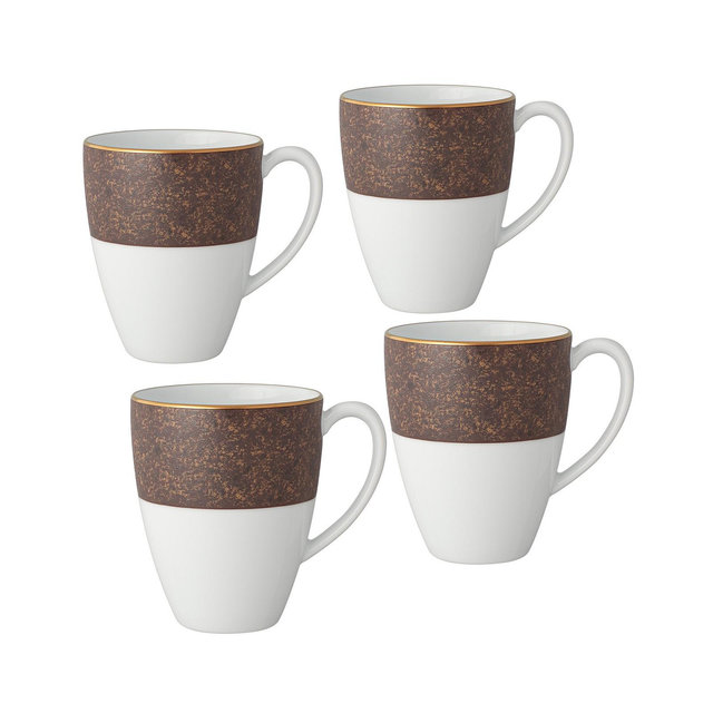 Noritake Tozan 4 Piece Mug Set , Service for 4